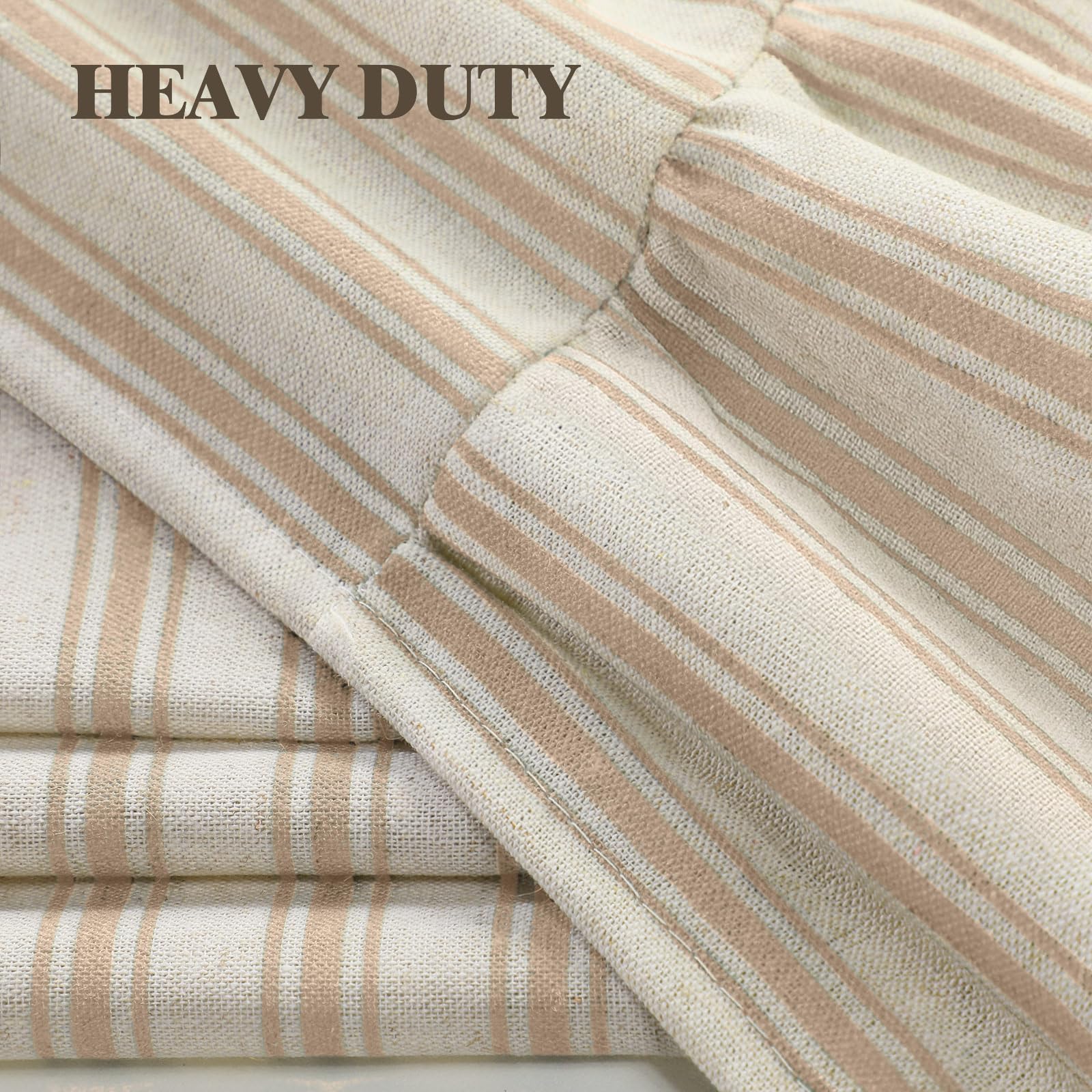 XOGUIBO machine-washable curtain offers easy care for daily use.