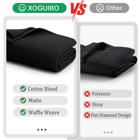 XOGUIBO spa-like curtain creates a luxurious bathroom vibe.
