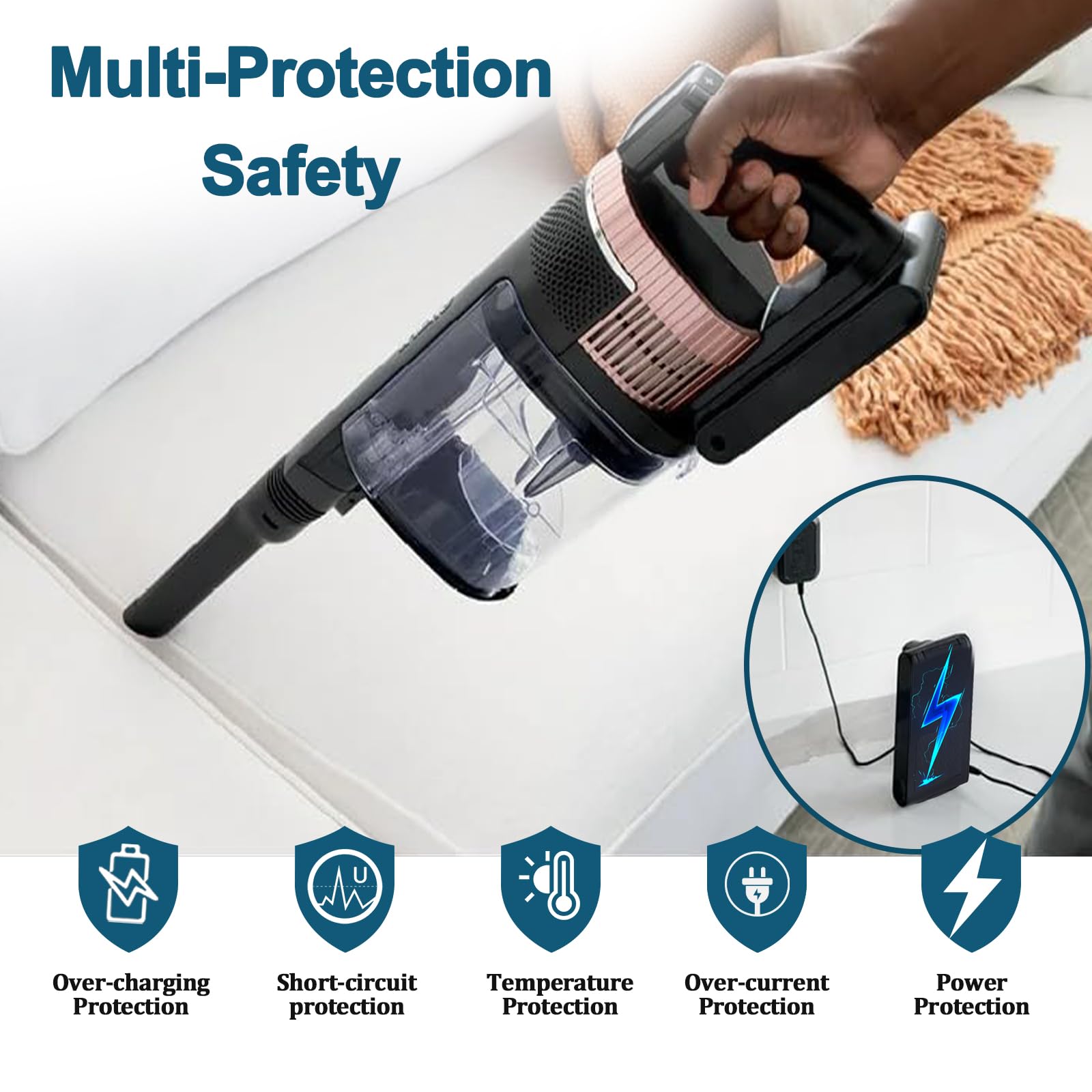 Xpopox fast-charge battery enables quick readiness for Shark vacuums.