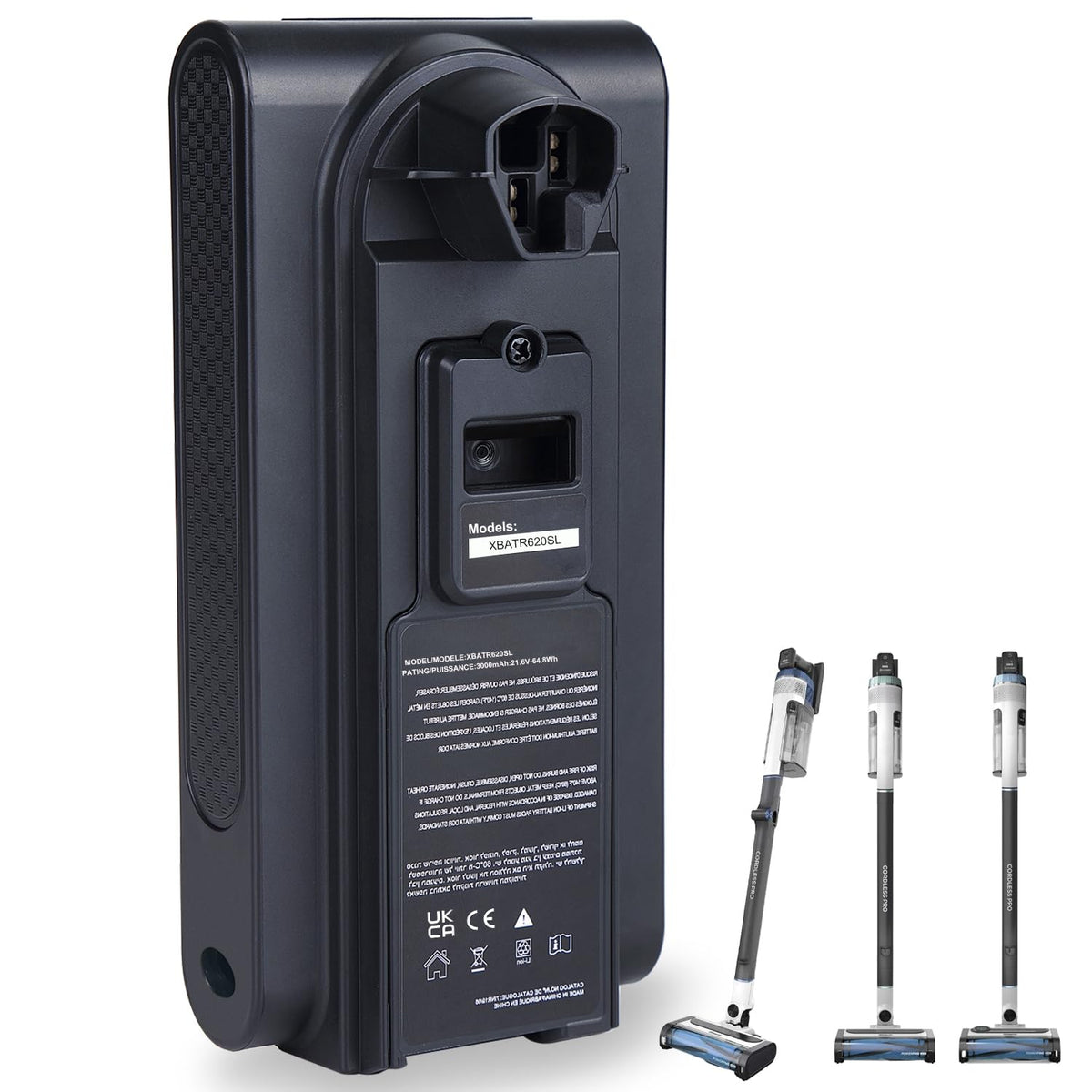 Xpopox IZ540H battery for Shark vacuums supports longer cleaning sessions.