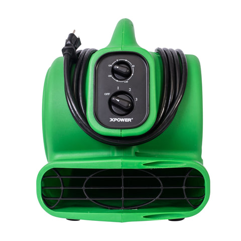 XPOWER P-230AT compact storage, lightweight design for transport.