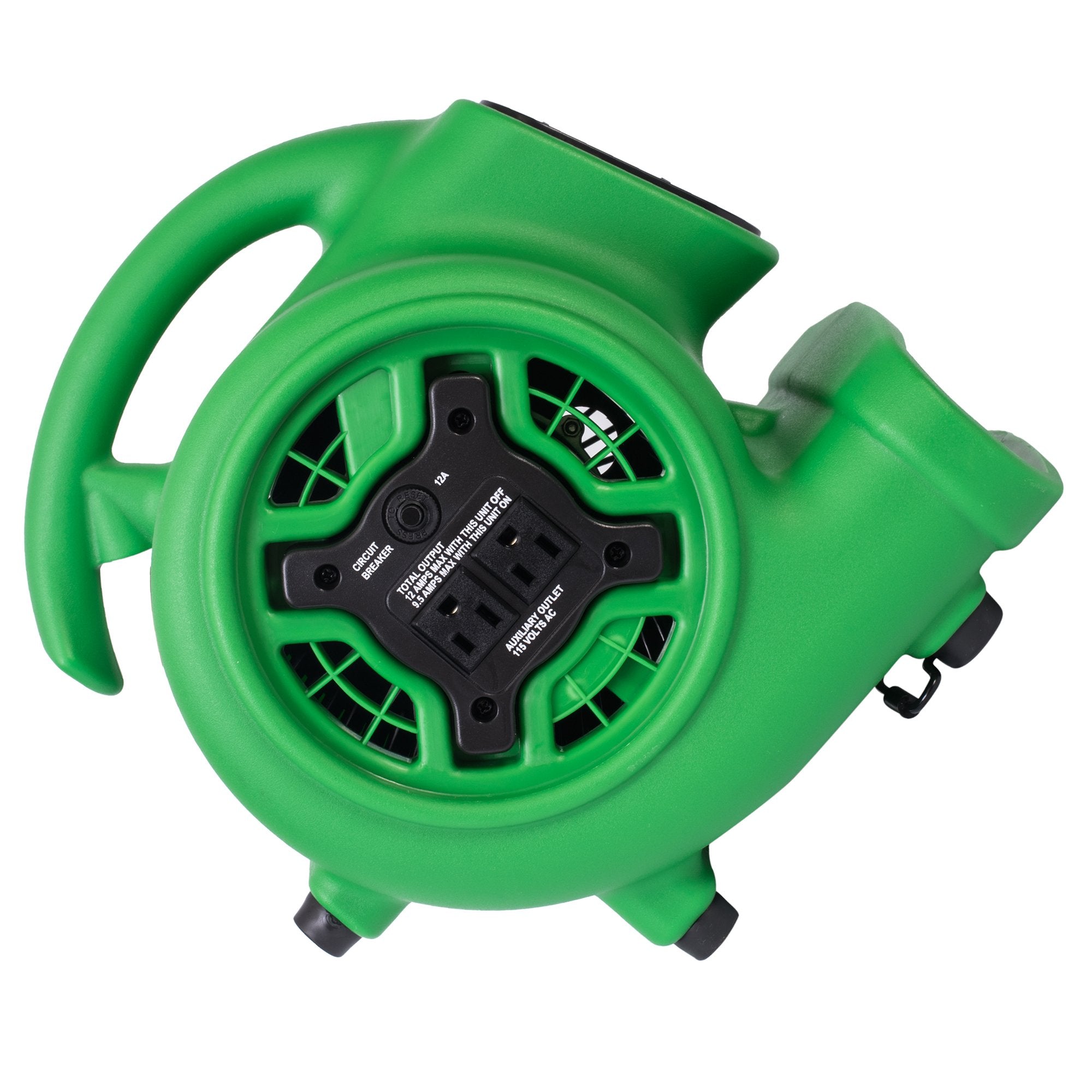 XPOWER P-230AT motor and housing, rugged construction.