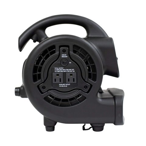 XPOWER P-80A portable carry handle enables easy transport