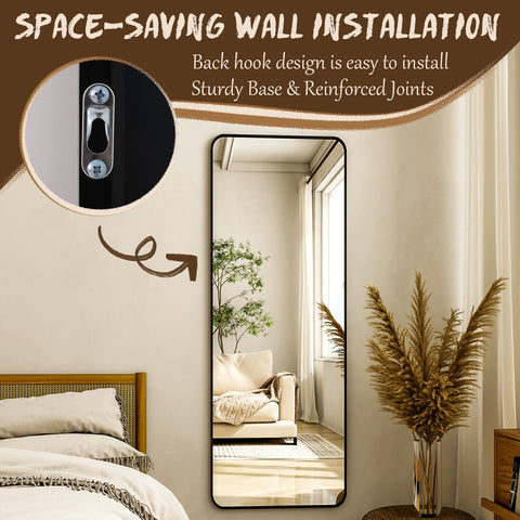 XRAMFY mirror suits bedrooms and living spaces with reflective ambiance.