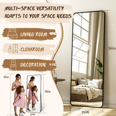 XRAMFY high-definition shatterproof glass delivers clear reflections.