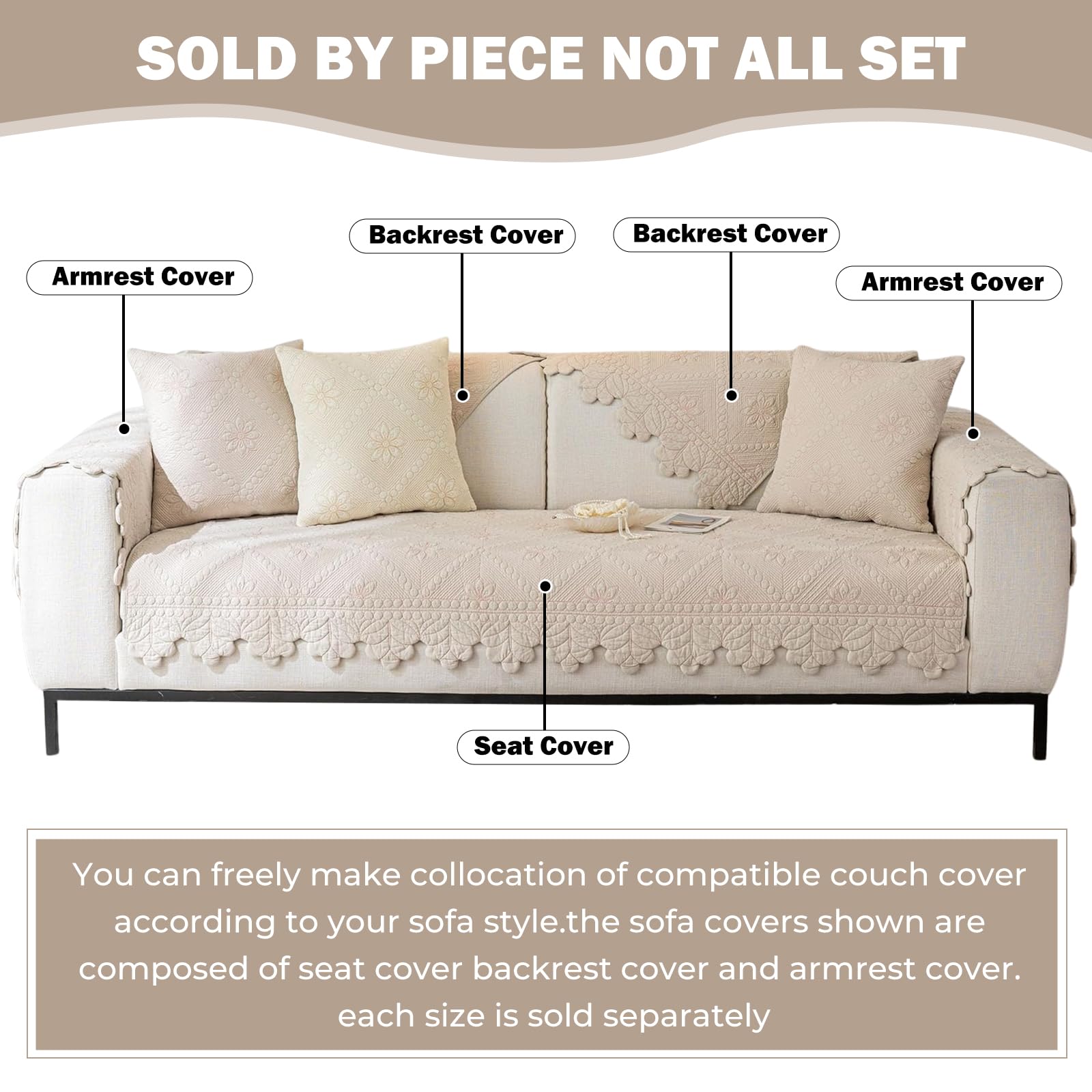 XSlive cover back with non-slip backing demonstrates secure placement and mess defense