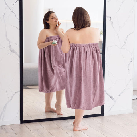 Xtinmee coral fleece bath towel fabric feels soft and durable