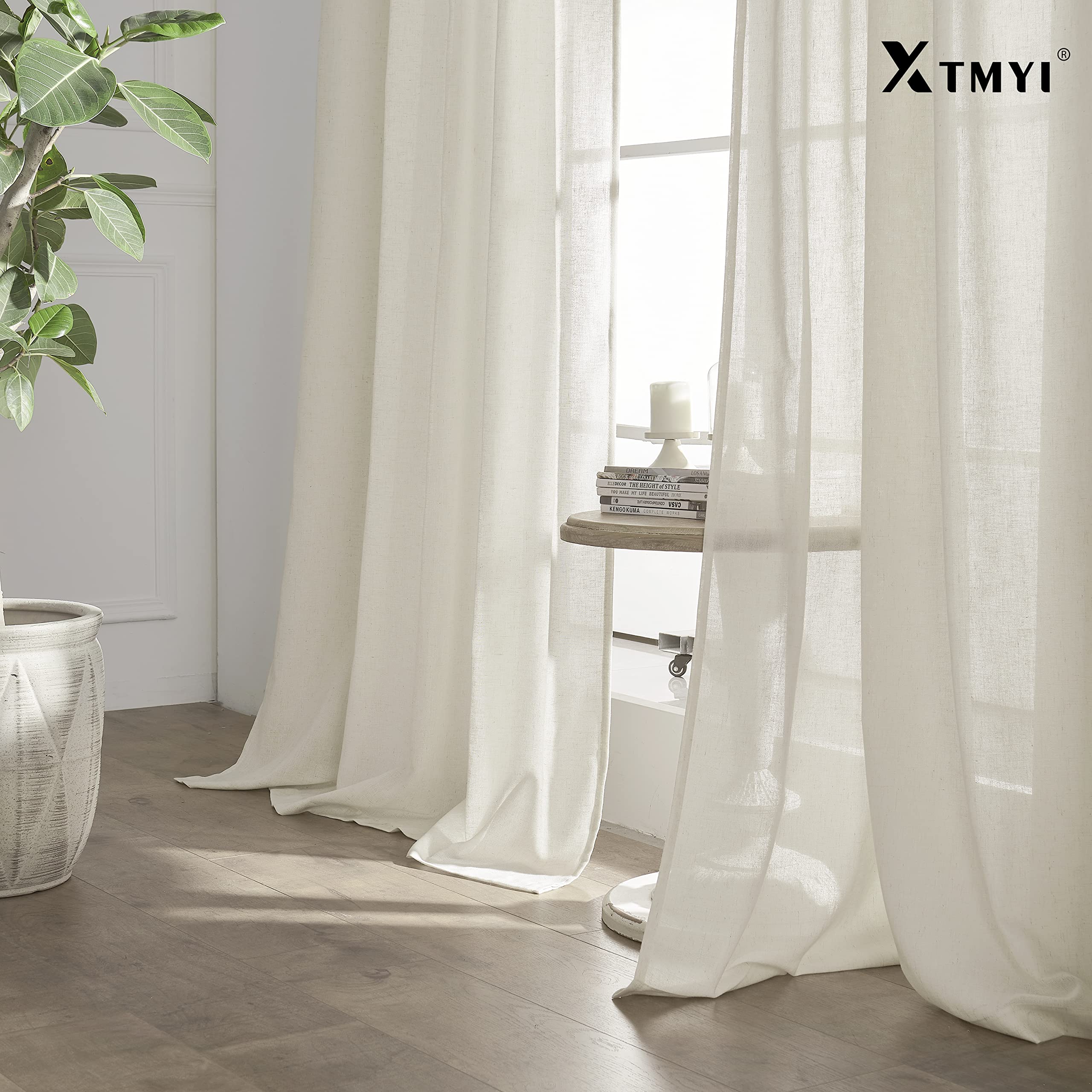 XTMYI minimalist modern curtains add a refined touch to any room