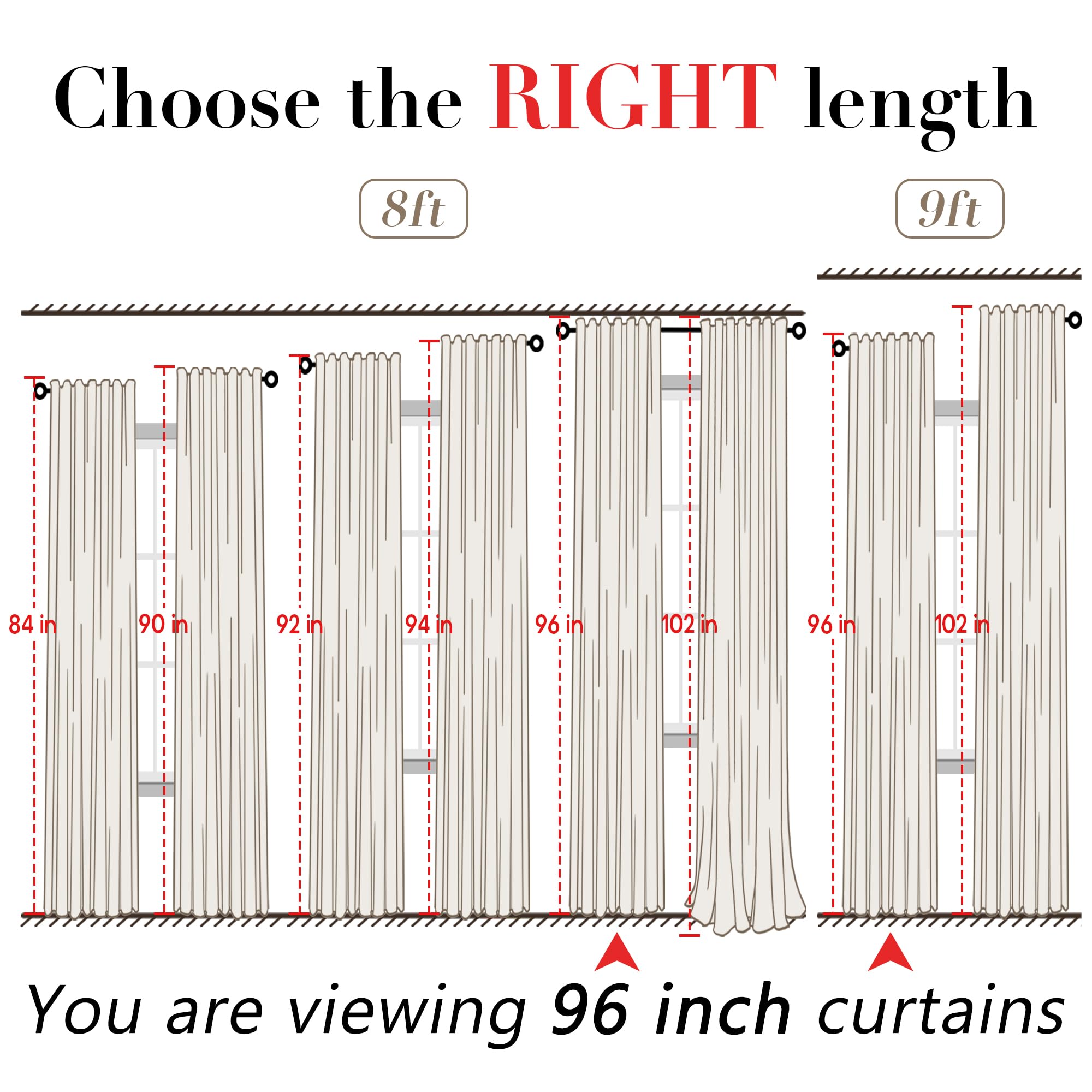 XTMYI semi-sheer curtains filter natural light while preserving privacy.
