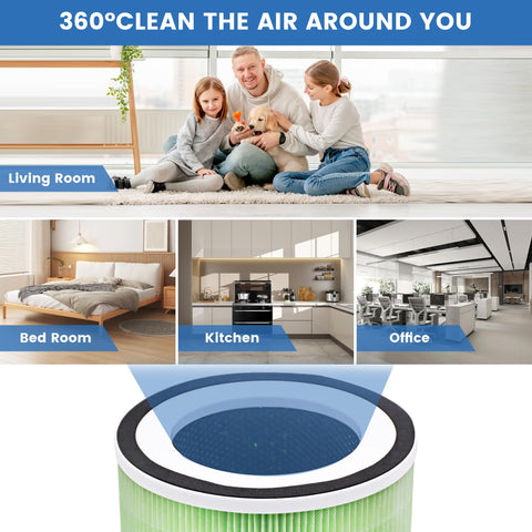 XTPOINT KILO pet air purification at home for fresher rooms.