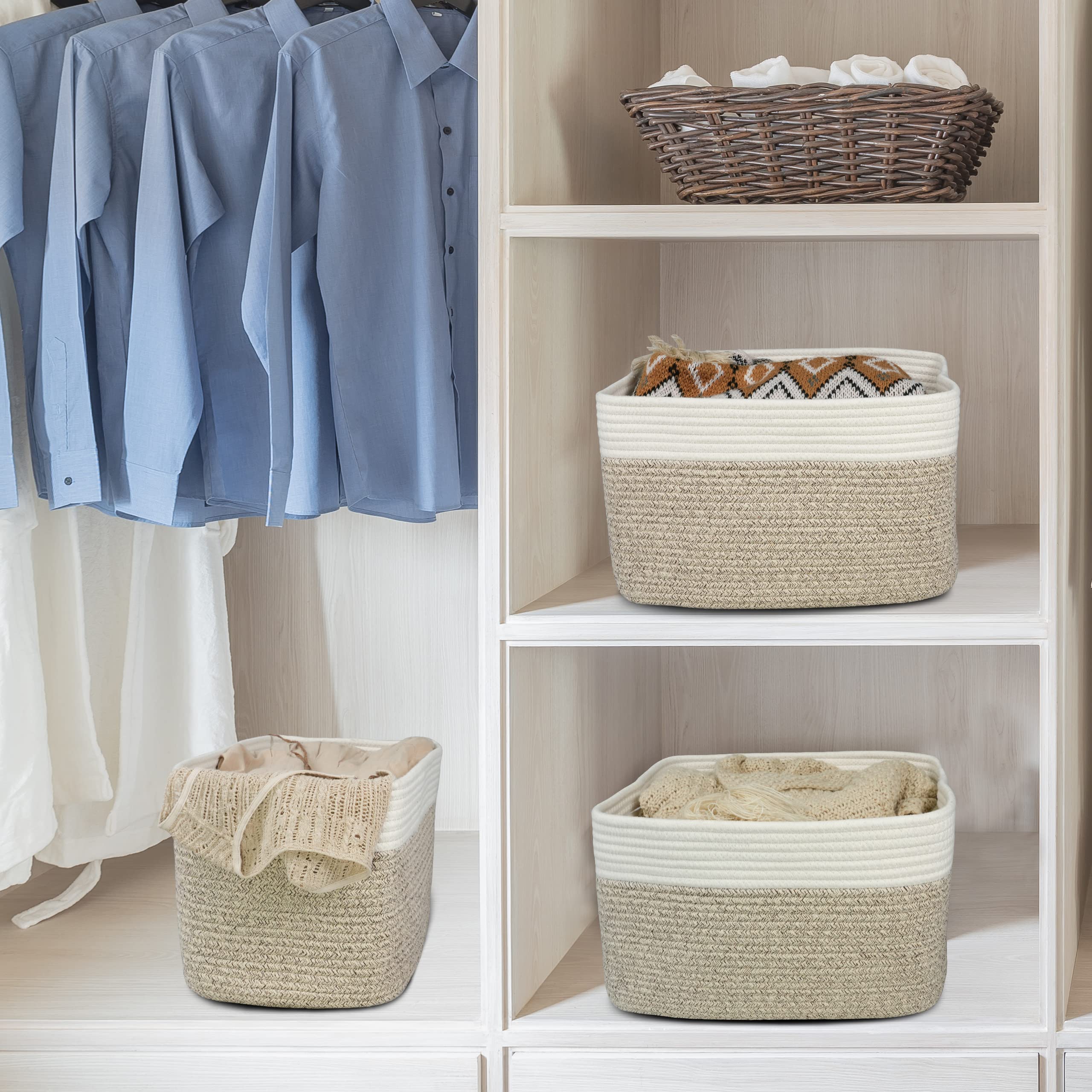 XUANGUO nursery basket keeps toys organized and accessible
