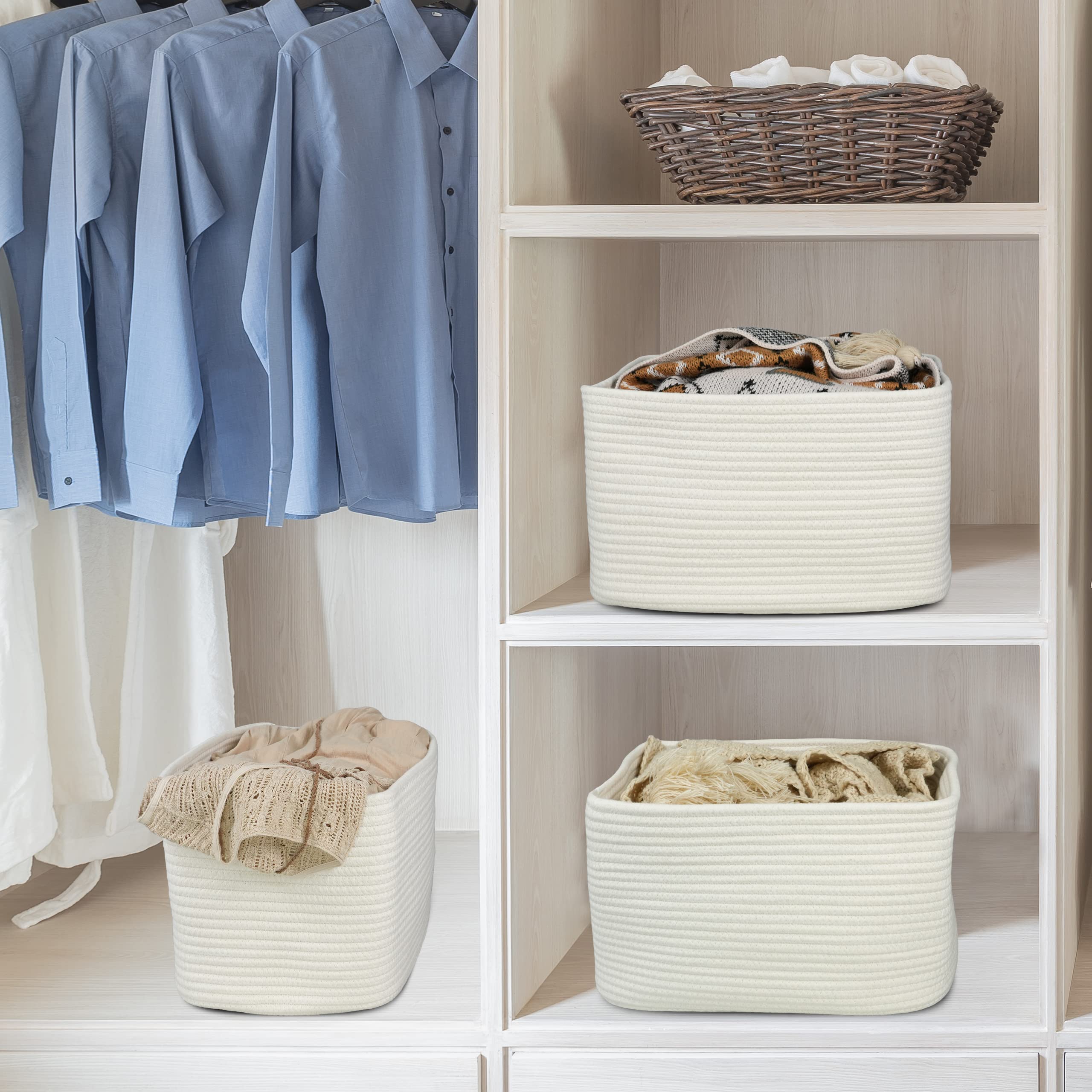 XUANGUO pet toy and book bin keeps living areas neat and accessible