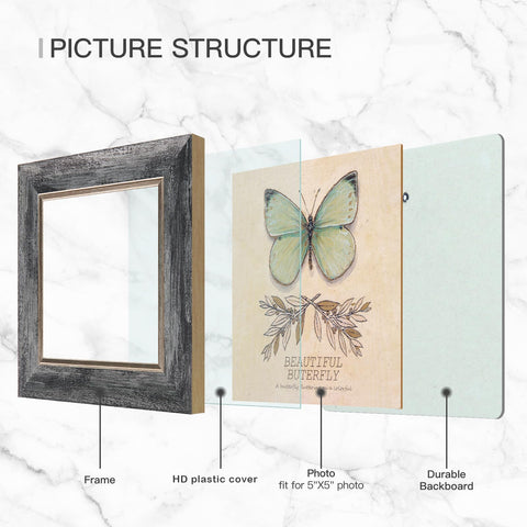 XUANLUO back includes easel and hooks for versatile display