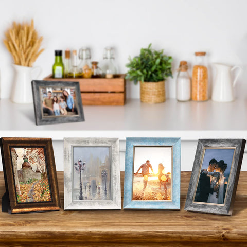 XUANLUO 8x10 frame compatible with 5x7 photos using insert card