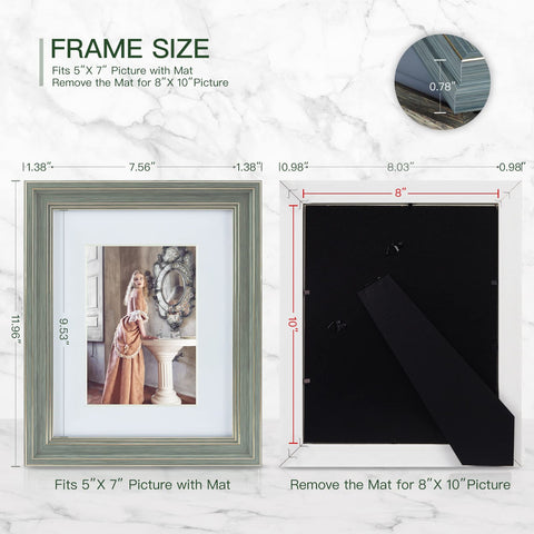 XUANLUO HD plastic cover protects photos with crystal clarity.