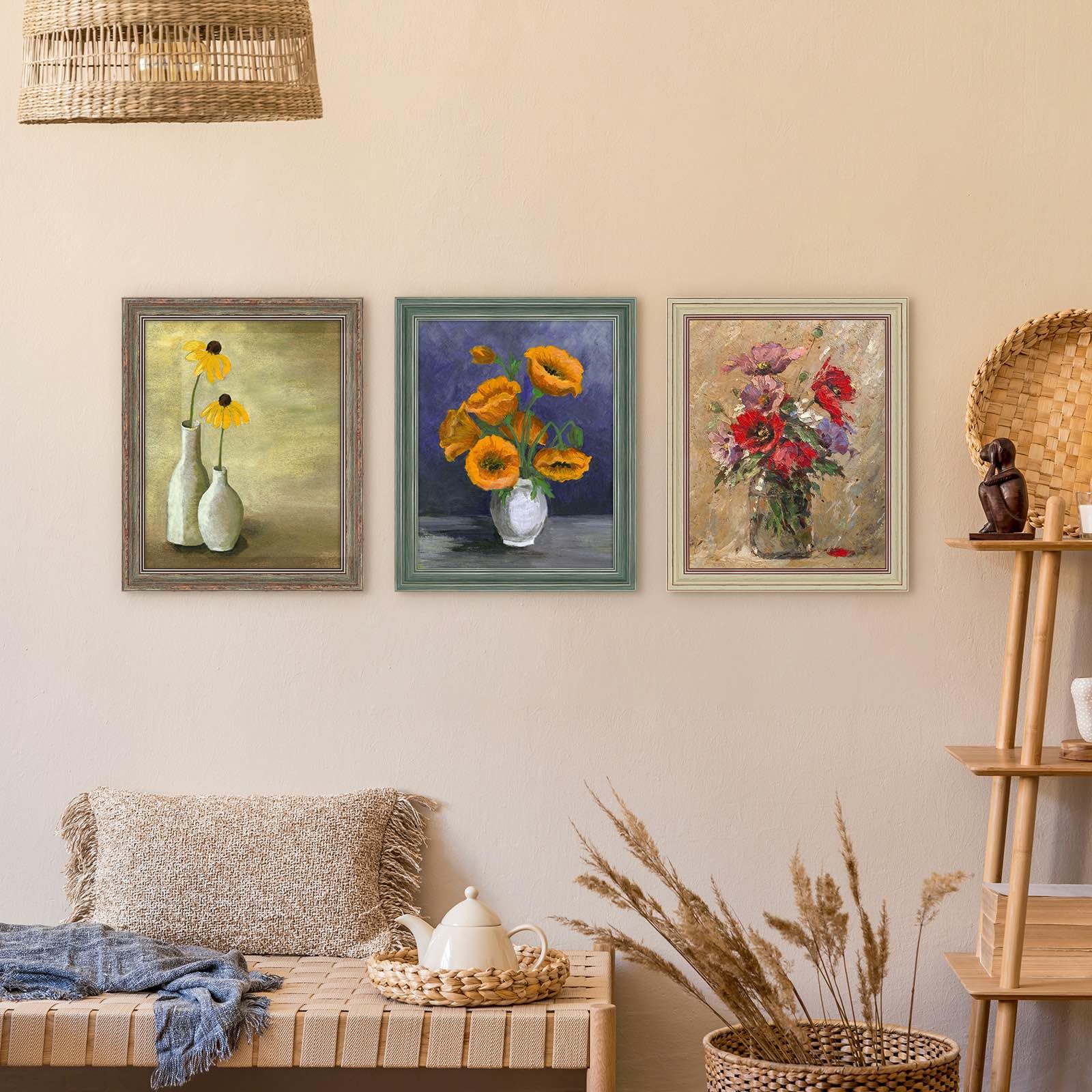 XUANLUO frame supports horizontal and vertical display for flexibility.