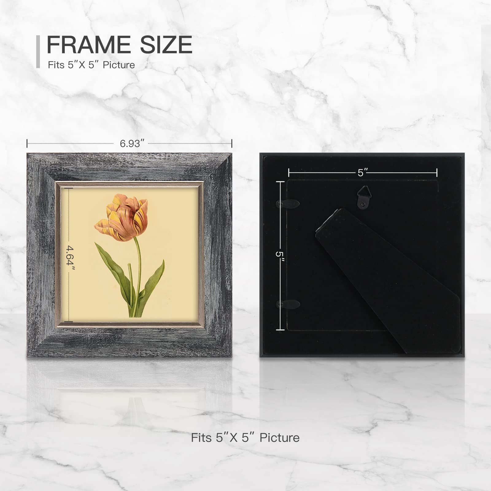 XUANLUO HD plastic cover protects photos while staying crystal clear