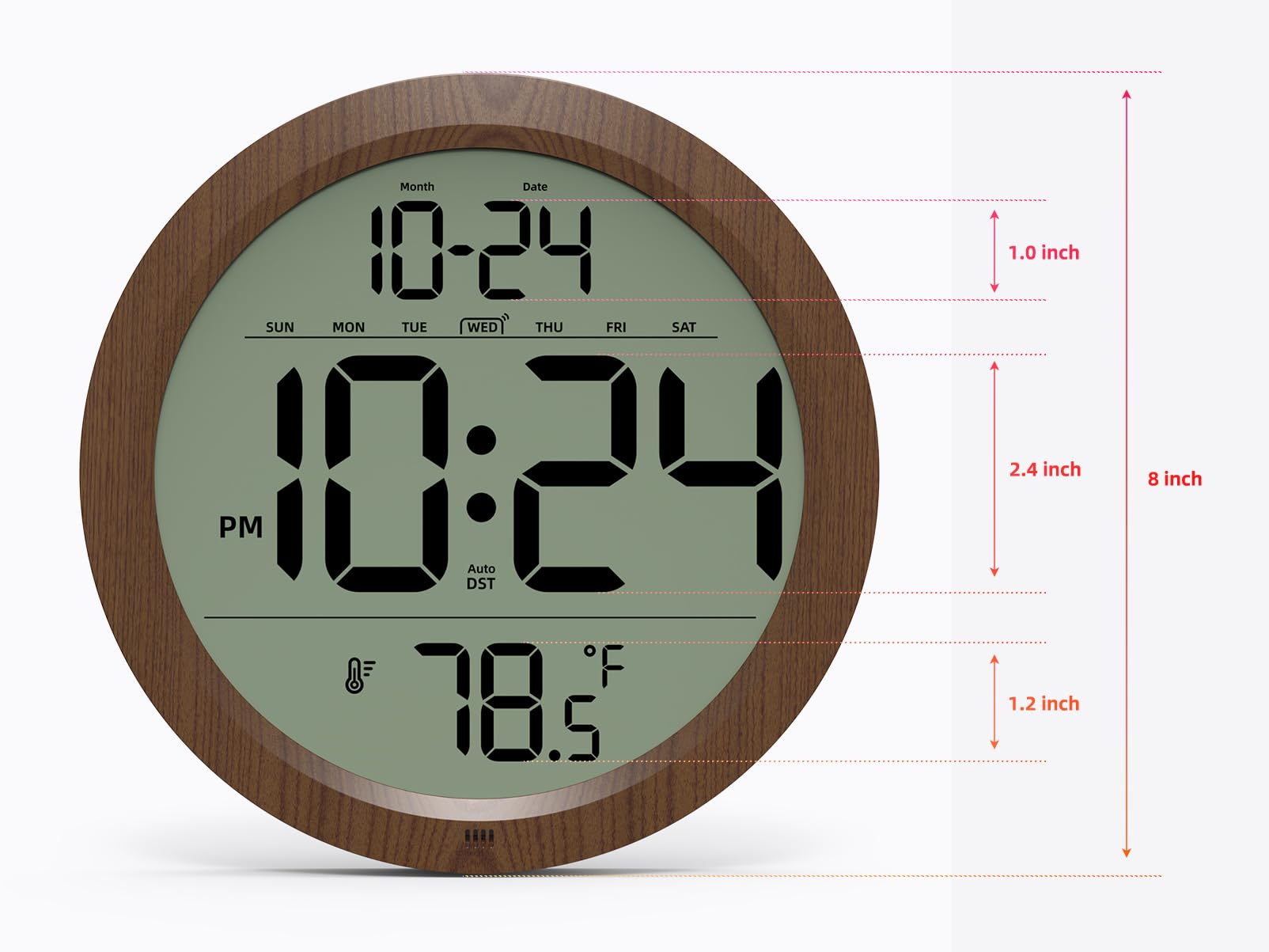 XUANZIT auto DST feature keeps schedules accurate with minimal effort.