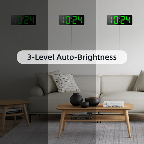 XUANZIT silent wall clock delivering quiet operation suitable for bedrooms.