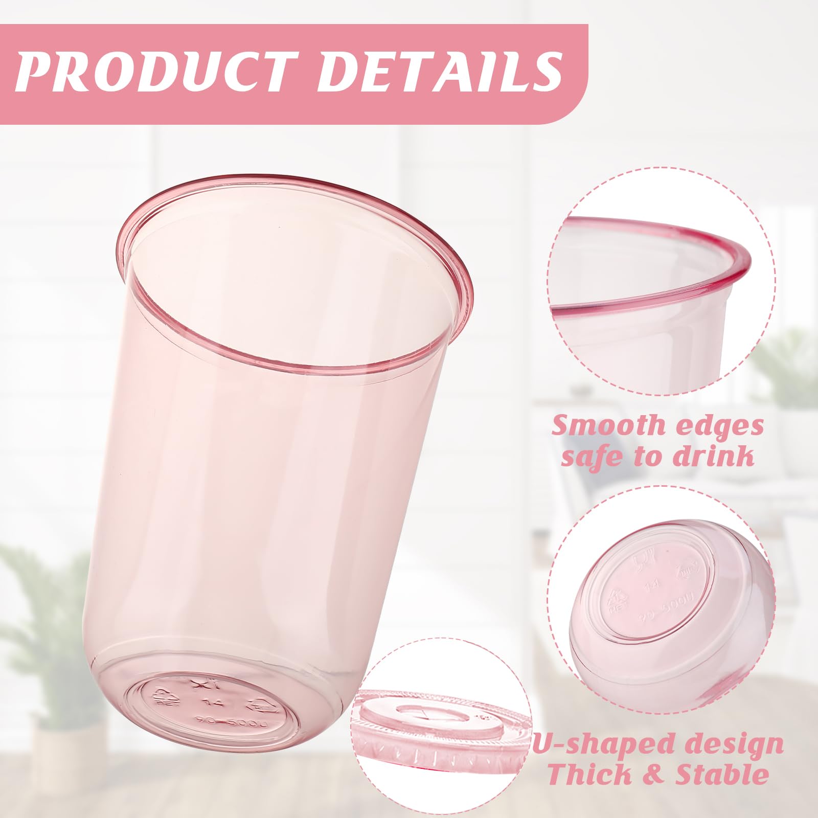 Xuelimei 50-set pack with straws and leak-proof liners for quick service