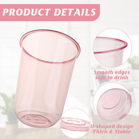 Xuelimei 50-set pack with straws and leak-proof liners for quick service