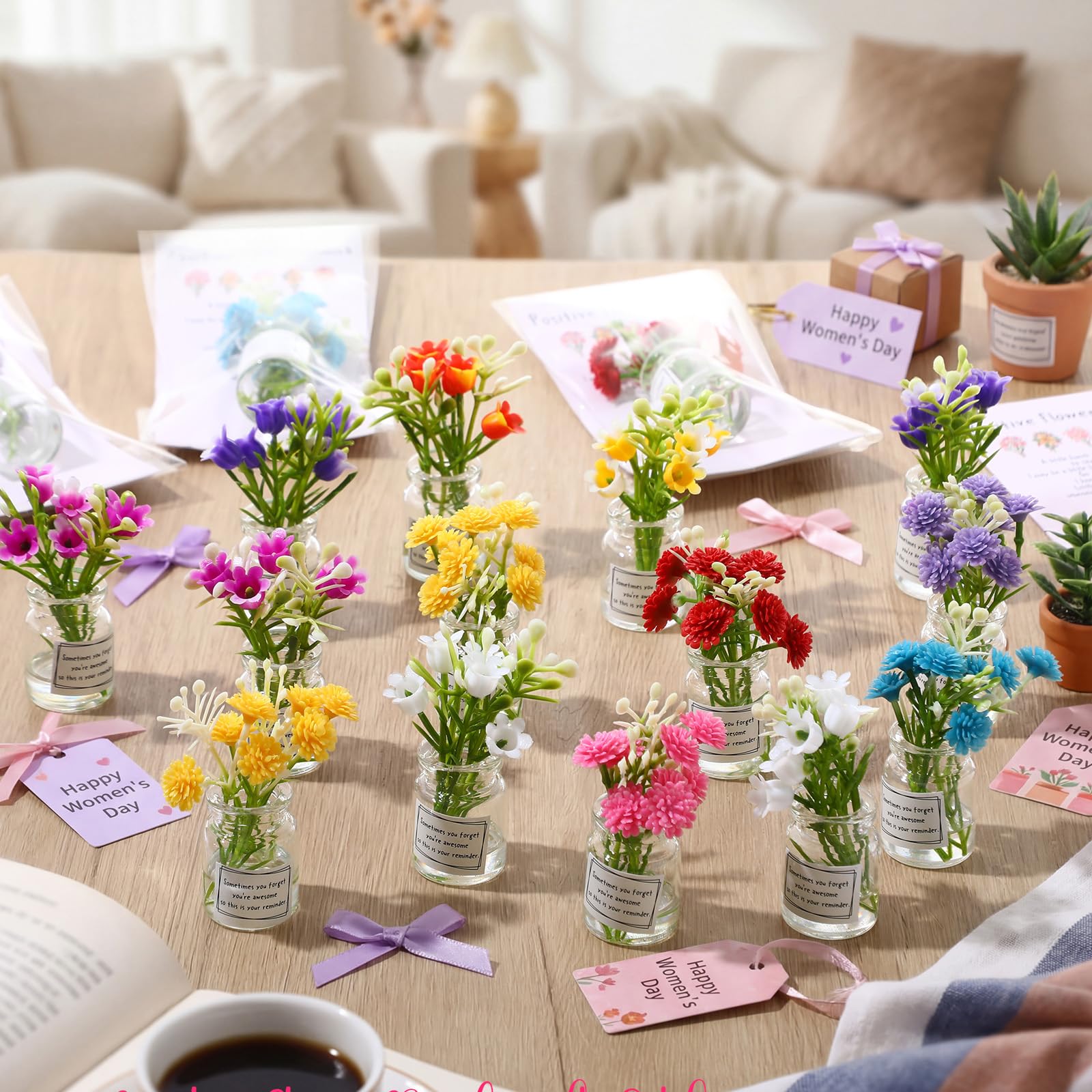 Xuhal OPP bags protect vases during gifting and transport