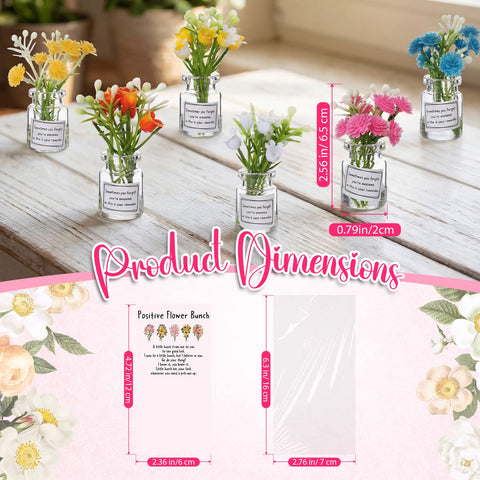 Xuhal positive cards bouquet adds uplifting messages to arrangements