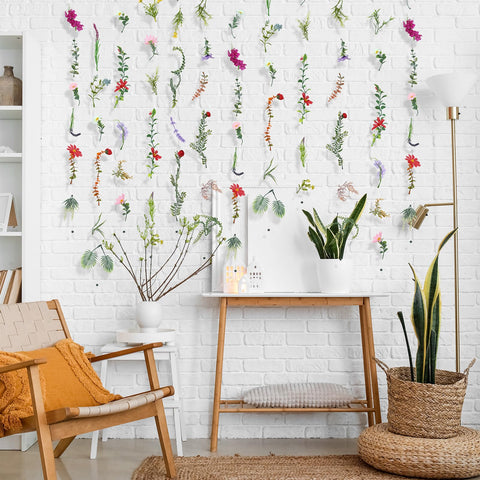 XunYee faux flower vine set with multiple varieties