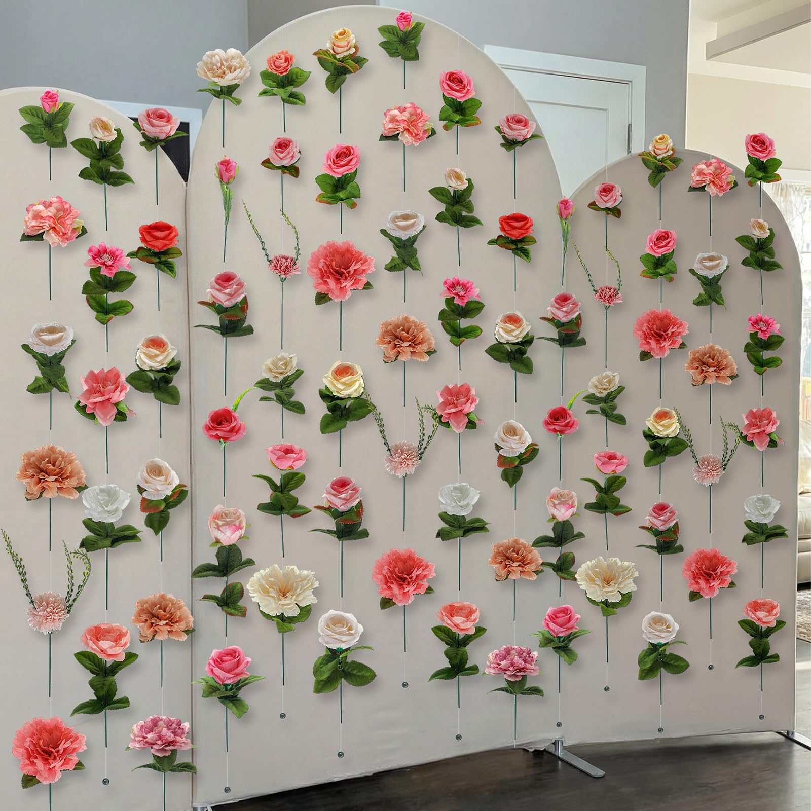 XunYee floral vines enhancing party and home decor