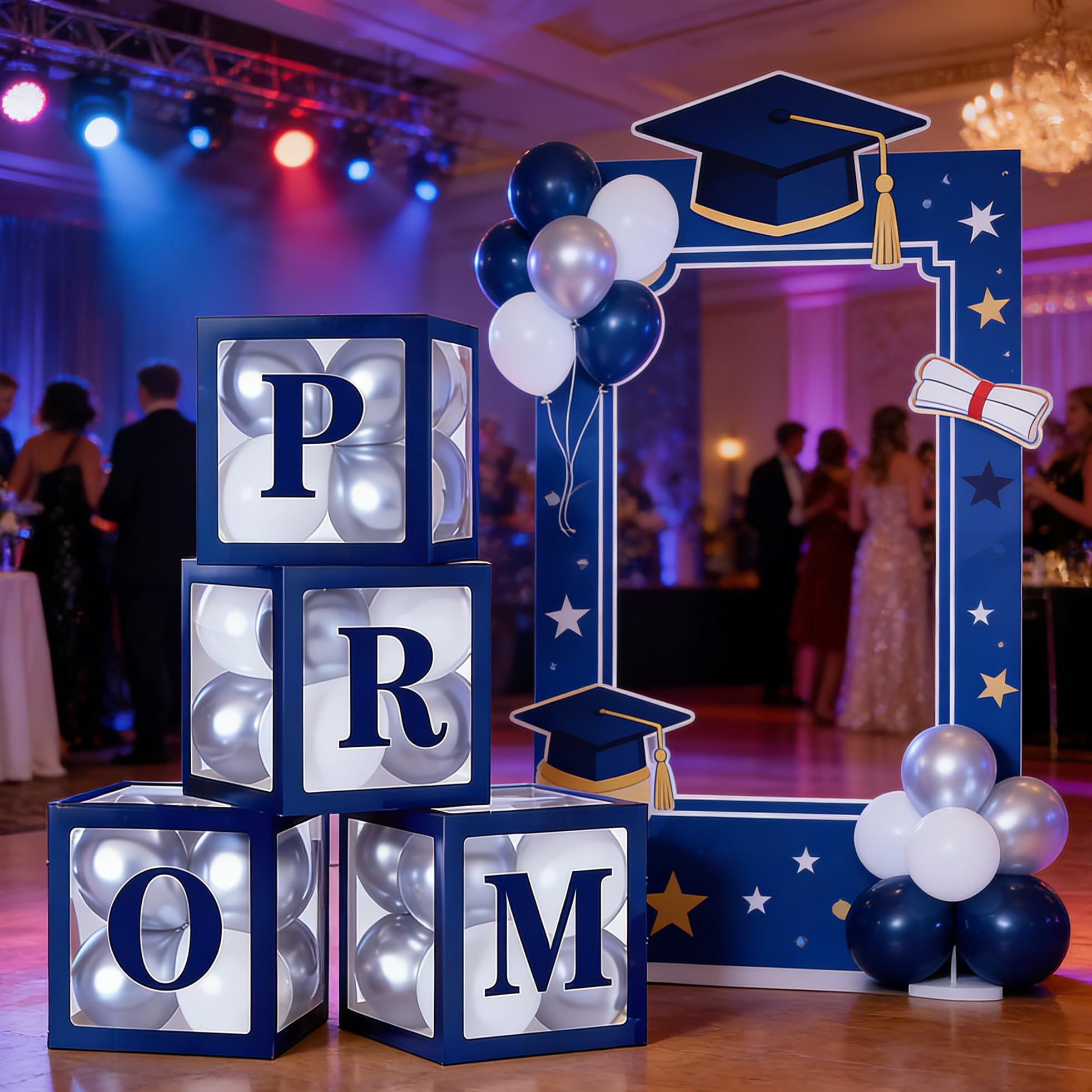 Xvvti Prom Boxes include 20 balloons to complete festive tables.