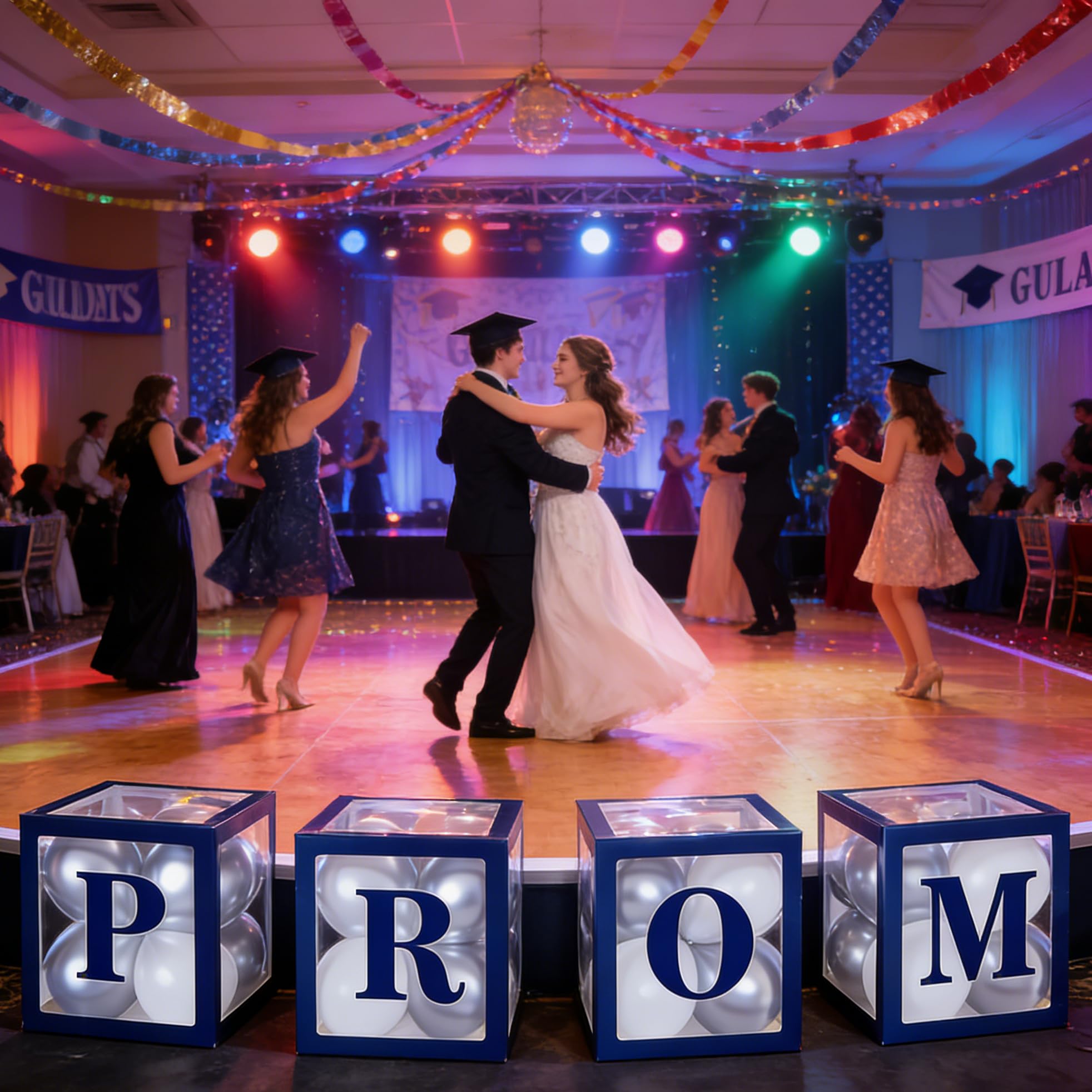 Xvvti Prom Boxes suit indoor or outdoor prom decorations.