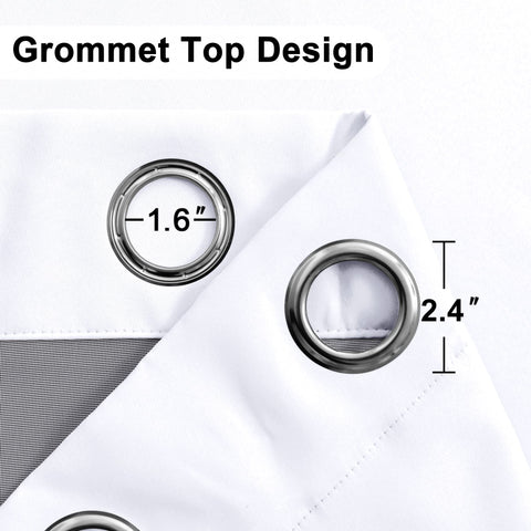 XWZO machine-washable curtains simplify cleaning and care.
