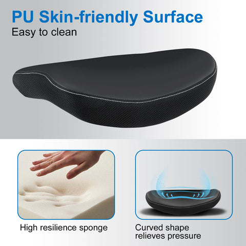XXISHE breathable mesh backrest keeps you cool during long workdays.