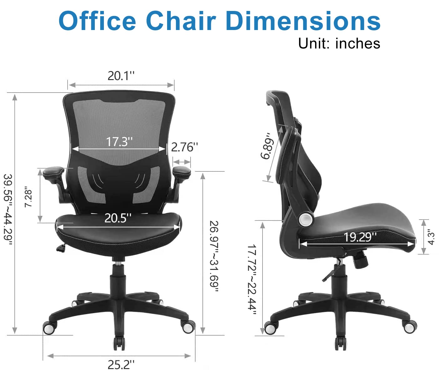 XXISHE quiet casters and 360-degree swivel for smooth mobility.