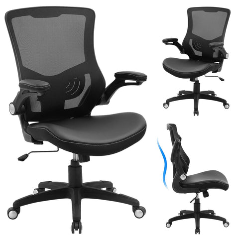 XXISHE office chair with a soft PU leather seat for daily comfort.