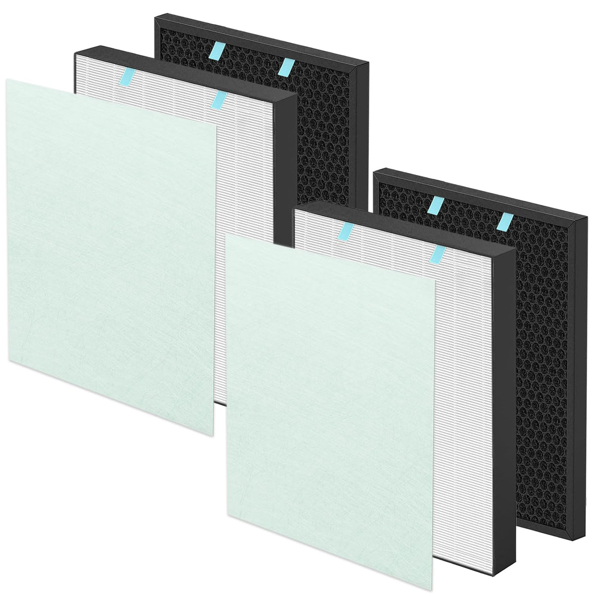 XY100T Air400 filter pack 2-set ready for quick replacement to maintain clean air.