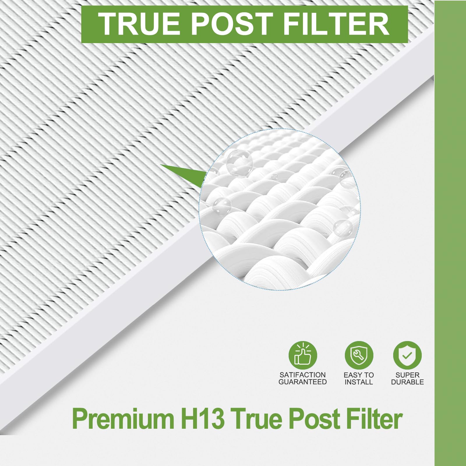 XY100T Filter A media close-up highlighting filtration surface for cleaner air