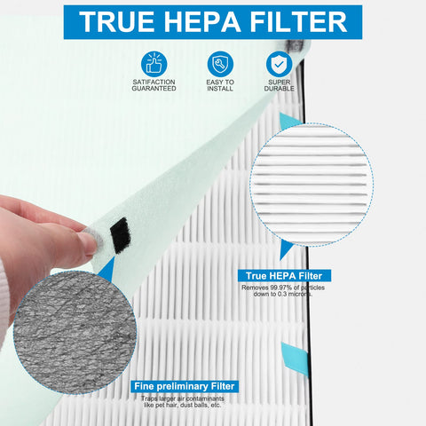 XY100T HEPA filter assembly close-up showing high-efficiency filtration.