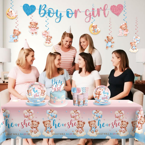 Xynic bear cups provide spill-resistant serving and a cute touch to the party table.