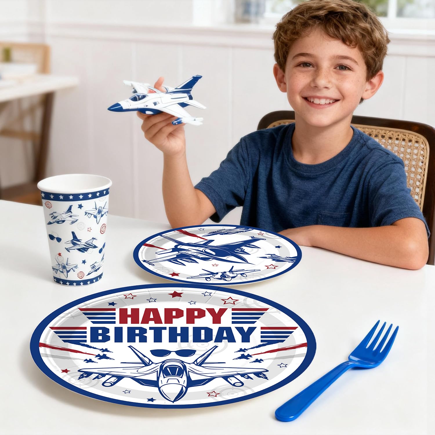 Xynic cake topper marks the birthday moment with aviation flair