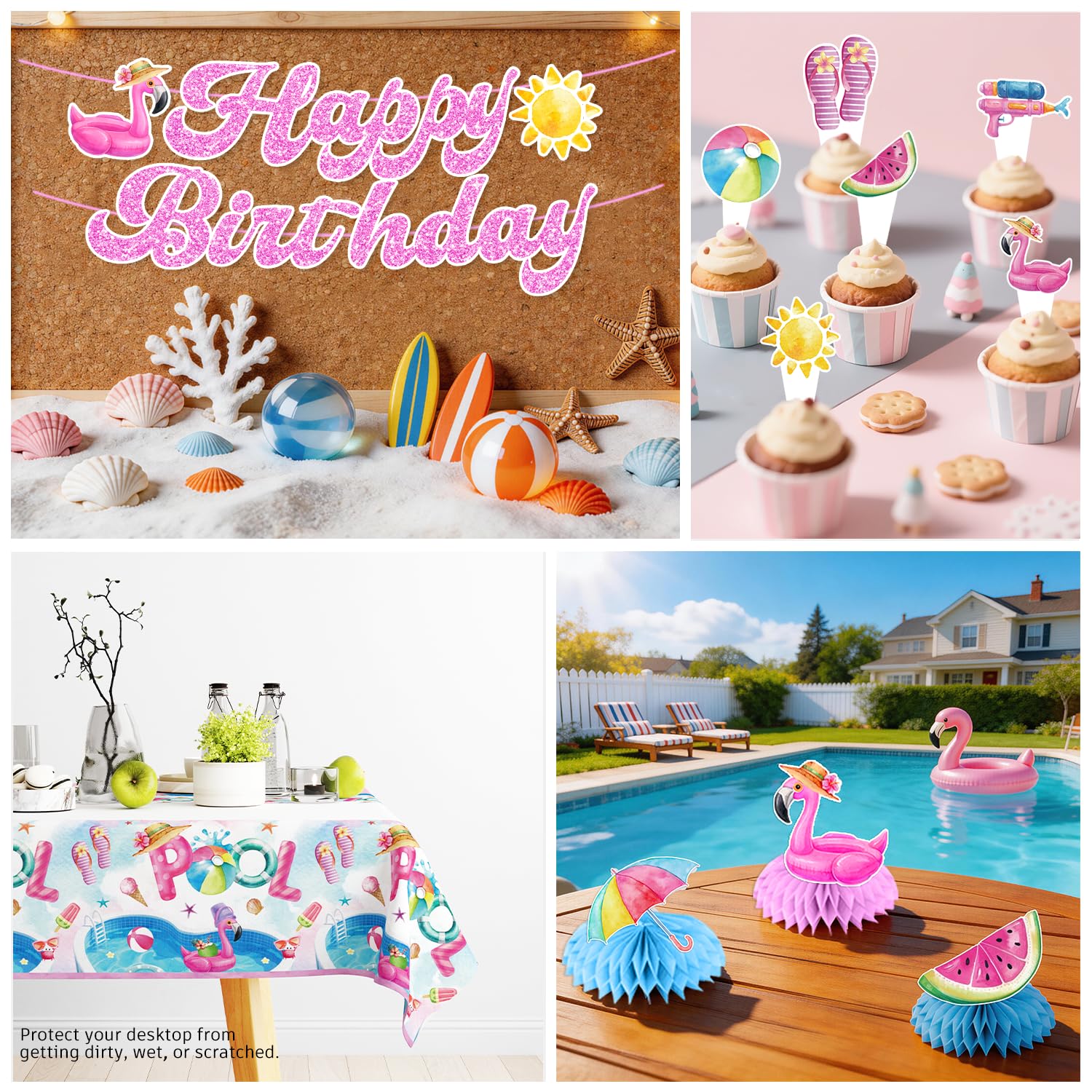 Xynic cake toppers add a cute focal point for birthday cakes