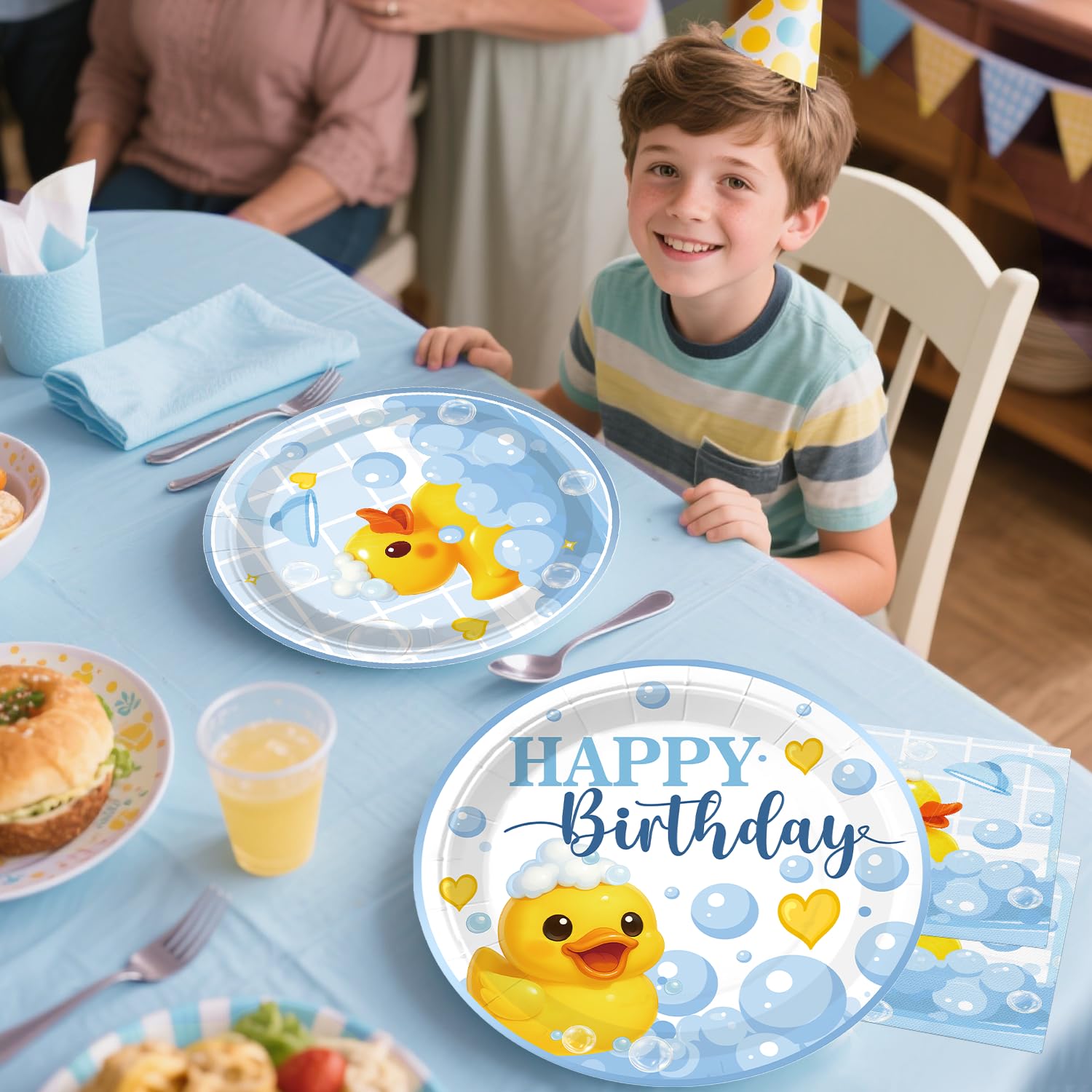 Xynic duck birthday candles add playful cake lighting