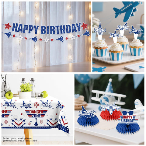 Xynic fighter jet cupcake toppers highlight treats with style