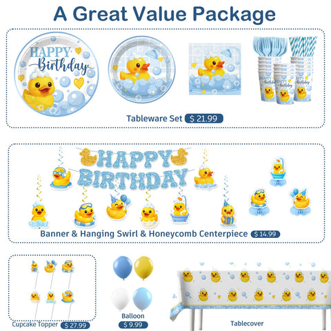 Xynic glitter banner with HAPPY BIRTHDAY boosts festive look