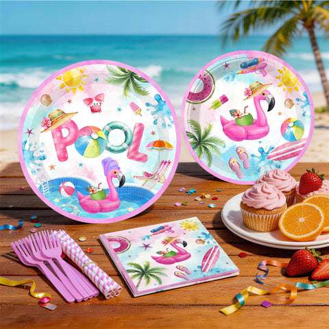 Xynic hanging swirls decorate the party space with playful movement