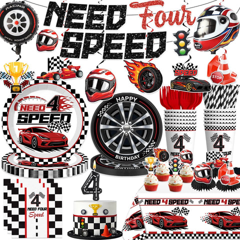 Xynic Need Four Speed banner for bold birthday branding