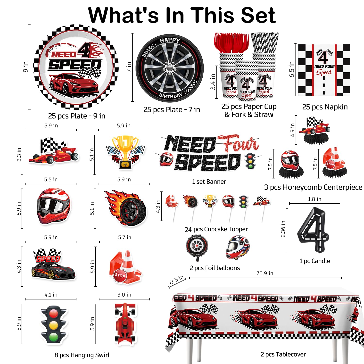 Xynic Race car cupcake toppers decorate treats with racing flair