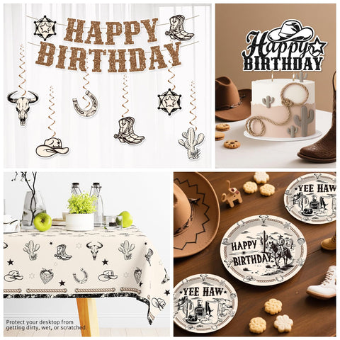 Xynic cake topper creates a central focal point for birthday cakes.