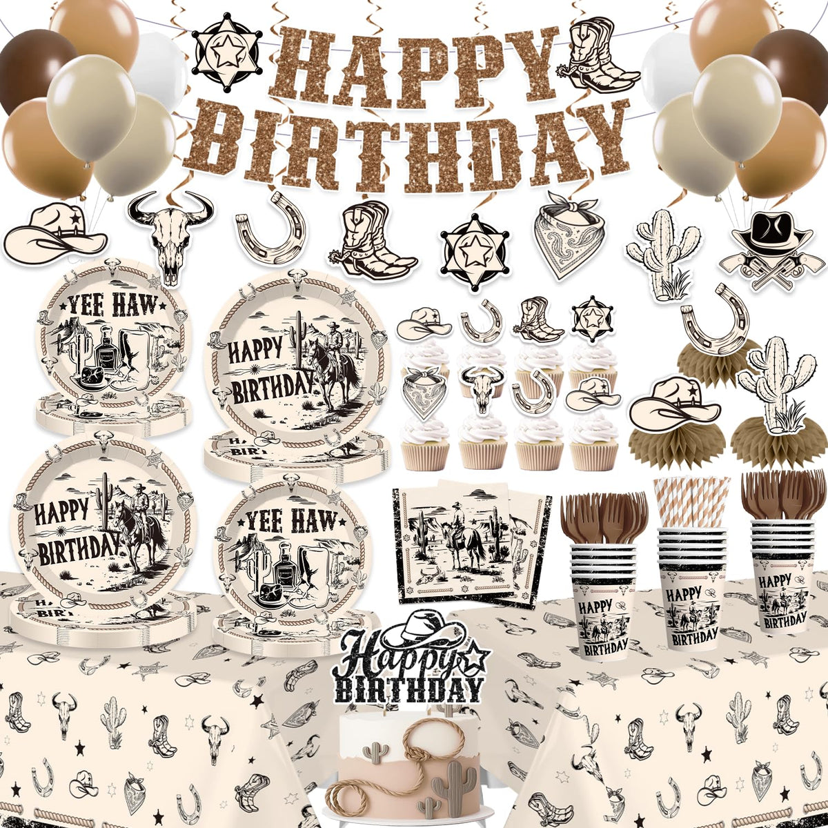 Xynic Western theme banner for a rustic welcome and photo-worthy backdrop.
