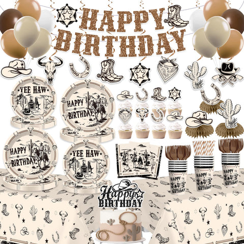 Xynic Western theme banner for a rustic welcome and photo-worthy backdrop.